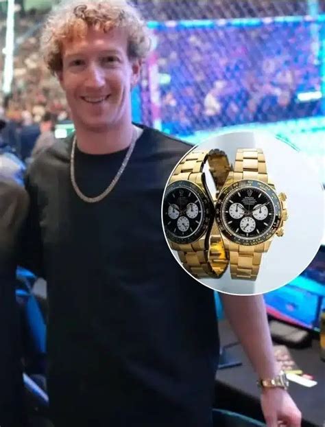 mark zuckerberg rolex